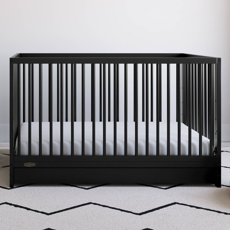 Graco Teddi 5-in-1 Convertible Crib with Drawer, 2 of 15
