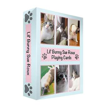 Golden Bell Studios Lil Bunny Sue Roux Playing Cards