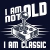 Junior's Design By Humans I Am not Old I am Classic By nerdycorner T-Shirt - 2 of 2