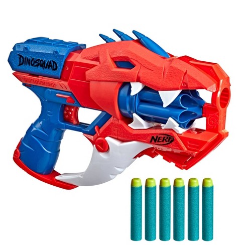 NERF TRICERA-BLAST - Dinosaur Gun! 