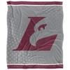 University Of Wisconsin La Crosse Logo Dots Silky 50x60 Blanket, 1 Sided - 2 of 4