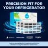 Mist Fresh Replacement Refrigerator Air Filter Whirlpool W10311524, AIR1 (3pk): Fridge Filter, Carbon, White, 30-Day Warranty - 3 of 4