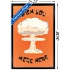 Trends International Well This Is Awkward - Wish You Were Here Framed Wall Poster Prints - 3 of 4