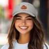 Dalix Baby Pumpkin Embroidered Cotton Baseball Cap Adjustable Dad Hat Womens - 3 of 4