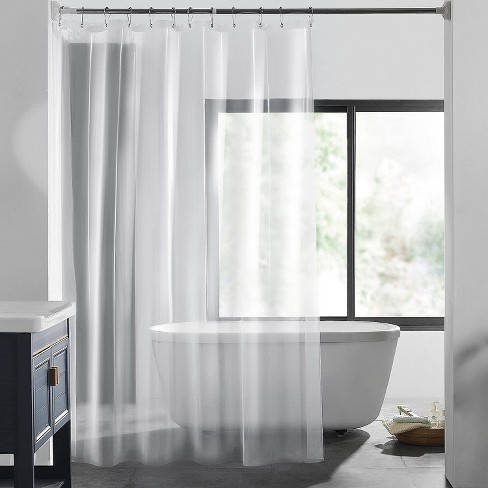 Goodgram Ultra Heavy Hotel Weight Odorless Peva Vinyl Shower Curtain ...