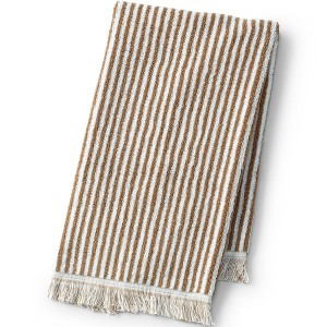 Lands' End Cotton Yarn-dyed Stripe Towel - 1 of 3