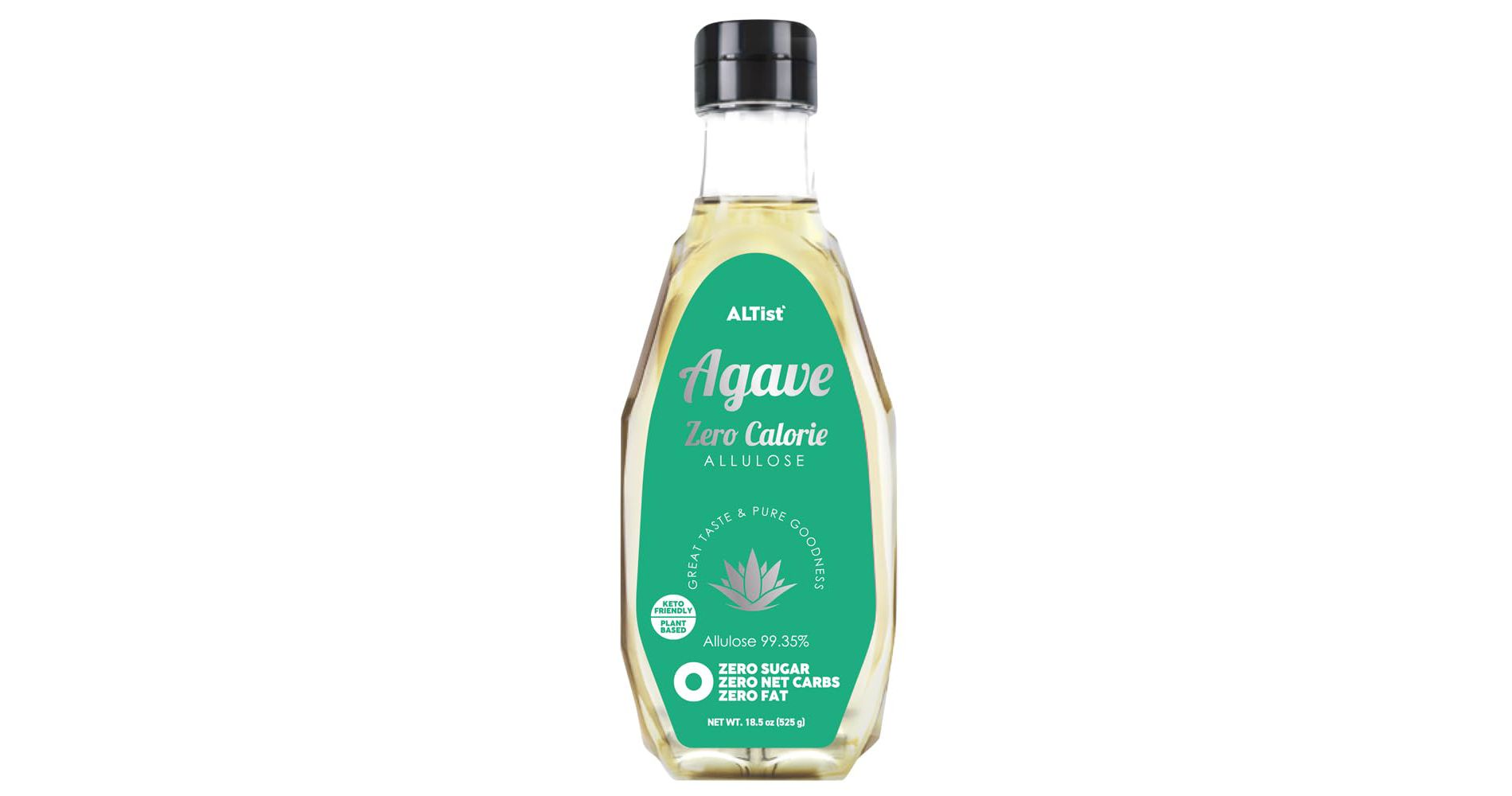 ALTist Allulose Syrup Sweetener – Zero Calorie Liquid Sugar Alternative, Keto Vegan | 1:1 Sugar Replacement, No Net Carbs, 17.7 fl oz Agave
