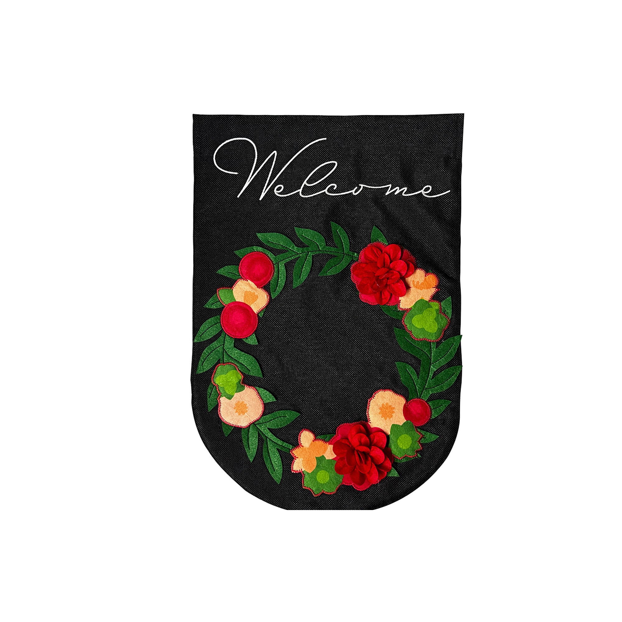 Briarwood Lane Spring Garden Flag 12x18 For Outdoor Floral Wreath Burlap For Spring Garden Flag Flags For Outside