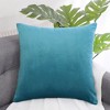 PiccoCasa Velvet Throw Pillow Cover Decors Throw Cushion Cover Square Pillowcase - 2 of 4