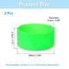 Unique Bargains Silicone Anti-Slip Protective Reusable Water Bottle Boot 2 Pcs - 2 of 4