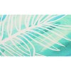 Cozy Living White Palm Doormat – Tropical-Inspired Welcome Mat for Entryway, Porch, Patio, or Indoor Use, 21"X33" - 2 of 3