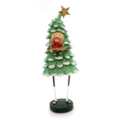 Lori Mitchell 8.0" Bruce Spruce Christmas Tree Pine Gingerbread  -  Decorative Figurines