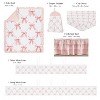 Sweet Jojo Designs Baby Girl Crib Bedding + BreathableBaby Breathable Mesh Liner Ballerina and Ballet Bows Pink and White 6pc - 2 of 4