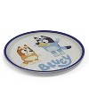 Zak Designs 2pk 8" Melamine Bamboo Dining Plate Set - image 2 of 4