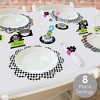 Big Dot of Happiness 80’s Retro - Totally 1980s Party Paper Charger and Table Decorations - Chargerific Kit - Place Setting for 8 - 2 of 4