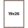 PosterPalooza | 19x26 Bamboo Picture Frame, UV Acrylic, 4 Finishes - Brown, Black, Gold, and Natural - 2 of 4