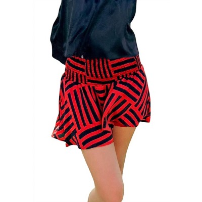 Women's Bailee Smocked Waist Swing Shorts - ADRIENNE