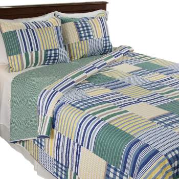 Hastings Home Lynsey 3 Piece Quilt Set - King