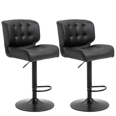 Anybear Bar Height Bar Stools Set of 2 with Adjustable Seat