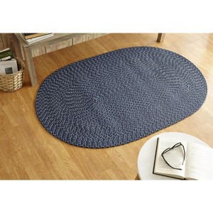 Sunsplash Braid Collection 100% Polypropylene Reversible Indoor/Outdoor Area Utility Rug - Better Trends - 1 of 4