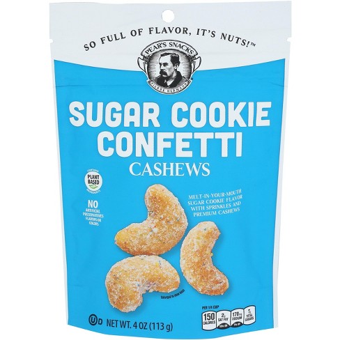 Pears Snacks Cashew Sugar Cookie Confetti - Pack of 6 - 4 oz - image 1 of 4