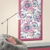 RoomMates Bohemian Peel & Stick Wallpaper Pink/Blue: Removable Vinyl, Self-Adhesive, Modern Medallion Pattern, 28.2 Sq Ft - 4 of 4