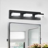 DAKAFUL LED Bathroom Vanity Light with Stepless Dimming, Acrylic Design Fixture Over Mirror, Wall Light for Bathroom/Mirror Area/Bedroom - 3 of 4