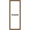 PosterPalooza | Panoramic Flat Gold Picture Frame - UV Acrylic, Foam Board Backing, Hanging Hardware - 2 of 4