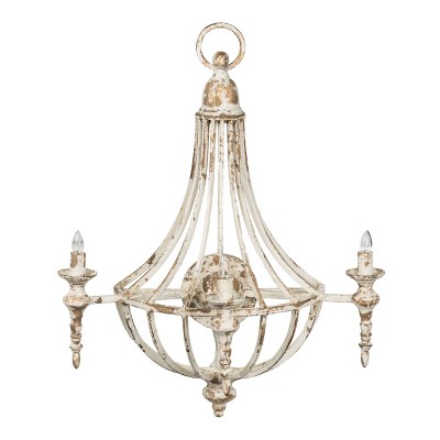 Donalt 3-Light Oversized Wall Lamp White/Gold - A&B Home