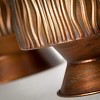 Sullivans 11.25", 10.25" & 9.25" Scalloped Footed Planter Set of 3, Metal - 2 of 3