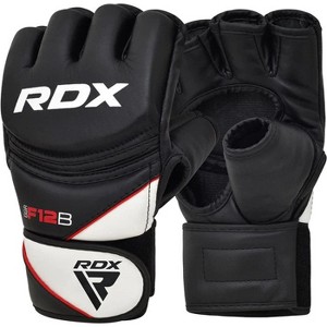 RDX Sports F12 MMA Grappling Gloves Premium Quality Gloves for Professional and Amateur MMA Fighters, Training, Sparring, Heavy Bag Work - Blue - L - 1 of 3