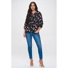 WEST K Women's Sophia Three Quarter Sleeve Blouse - 3 of 4