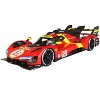 Ferrari 499P Hypercar #50 "2022 Launch Edition" Red with DISPLAY CASE Limited Edition to 599 pieces 1/18 Model Car by BBR - 2 of 4