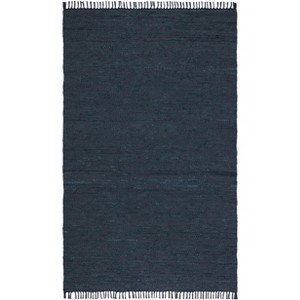 Vintage Leather W/ Fringes VTL501 Flat Weave Indoor Rugs - Safavieh - 1 of 4