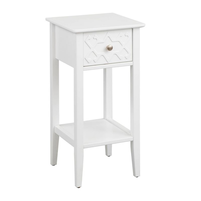 Raya End Table White - Buylateral, 1 of 6