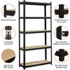 Yaheetech 2PCS 5-Tier Metal Storage Shelving Adjustable Display Rack - 4 of 4