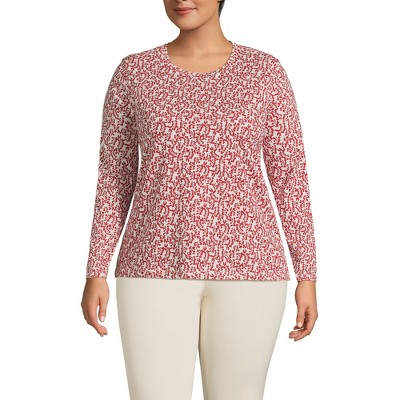 Lands' End Women's Relaxed Supima Cotton T-Shirt