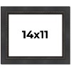 PosterPalooza | Photo Size Traditional Black Picture Frame - UV Acrylic, Foam Board Backing, Hanging Hardware - 2 of 4