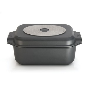 BergHOFF EuroCAST Cast Aluminum Nonstick 9.5qt. Double Roasting Pan 17.75" x 8.5" - 1 of 3