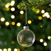 Northlight Shiny Glass Ball Christmas Ornaments - 2.5" (65mm) - Clear - 9ct - 2 of 4