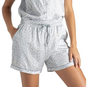 Hello Mello Women’s Beauty Sleep Satin Pajama Shorts - 1 of 3