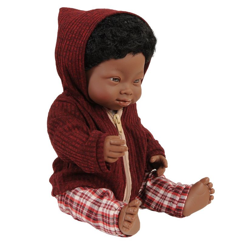 Miniland Doll with Down Syndrome 15" - Boy with Outfit, 5 of 7