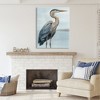 Stupell Industries Coastal Heron Portrait Canvas Wall Art - 2 of 4