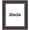 PosterPalooza | 3.5" Wide Ornate Black Picture Frame - UV Acrylic, Foam Board Backing, Hanging Hardware - 2 of 4