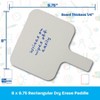 Flipside Products Single-Sided Rectangular Dry Erase Answer Paddle, 8" x 9.75", Pack of 12 - 4 of 4