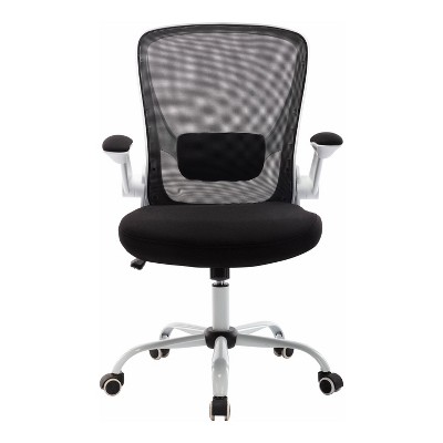 Leo Ergonomic Mesh Back Office Chair White - miBasics