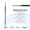 Creative Mark Hamburg Premiere Professional Oil Painting Brushes - Round Oil Paint Brush - Handmade in Germany, Natural & Synthetic Hair Blend, Long - 2 of 4