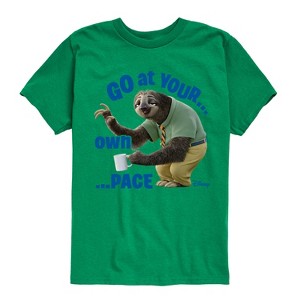 Boys' - Disney - Zootopia Flash Go At Your Own Pace Short Sleeve Graphic T-Shirt - 1 of 4