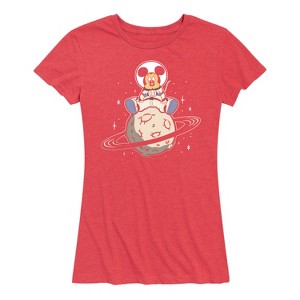 Women's - Disney - It's A Small Moon Short Sleeve Graphic T-Shirt - 1 of 4