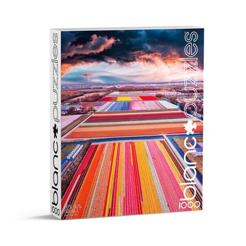Blanc Infinity Fields Of The Netherlands Jigsaw Puzzle 1000pc Target